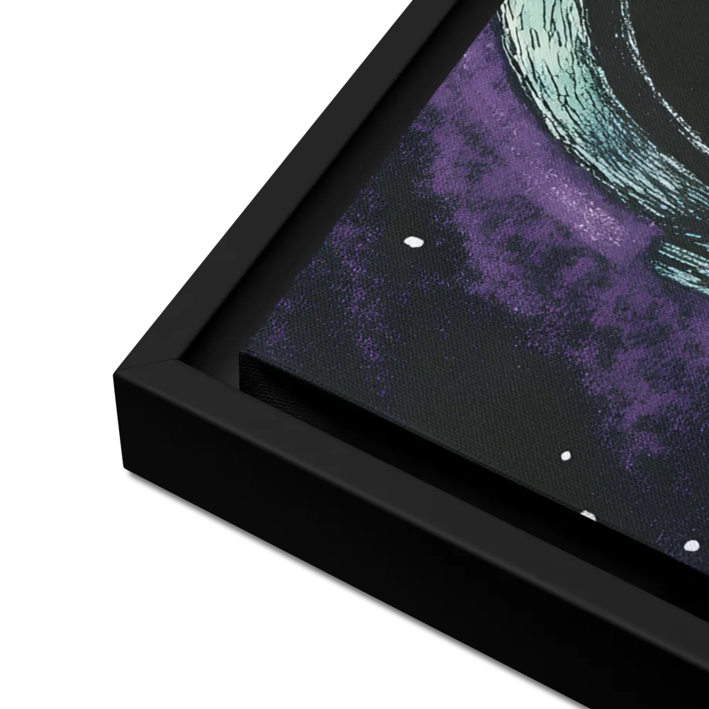 Beyond the Stars | Canvas with Black Frame | 18″×24″