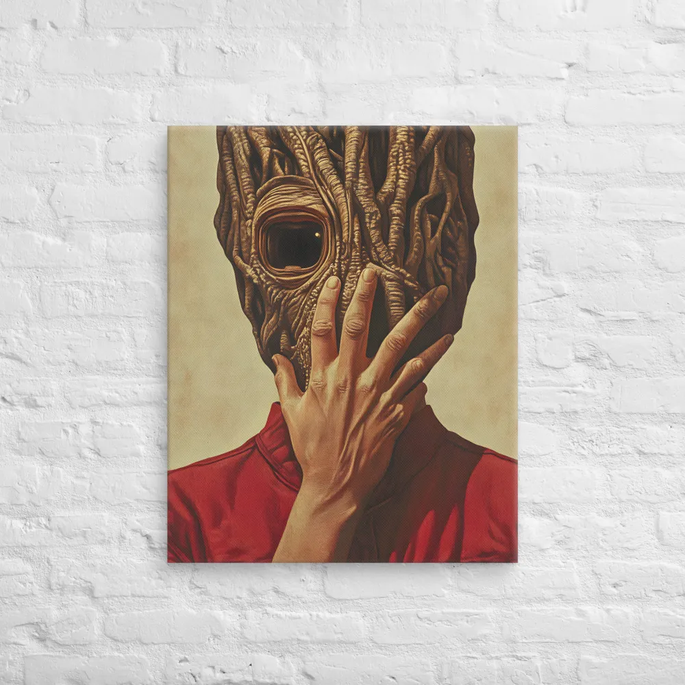 The Mask of Roots | Canvas | 24″×30″