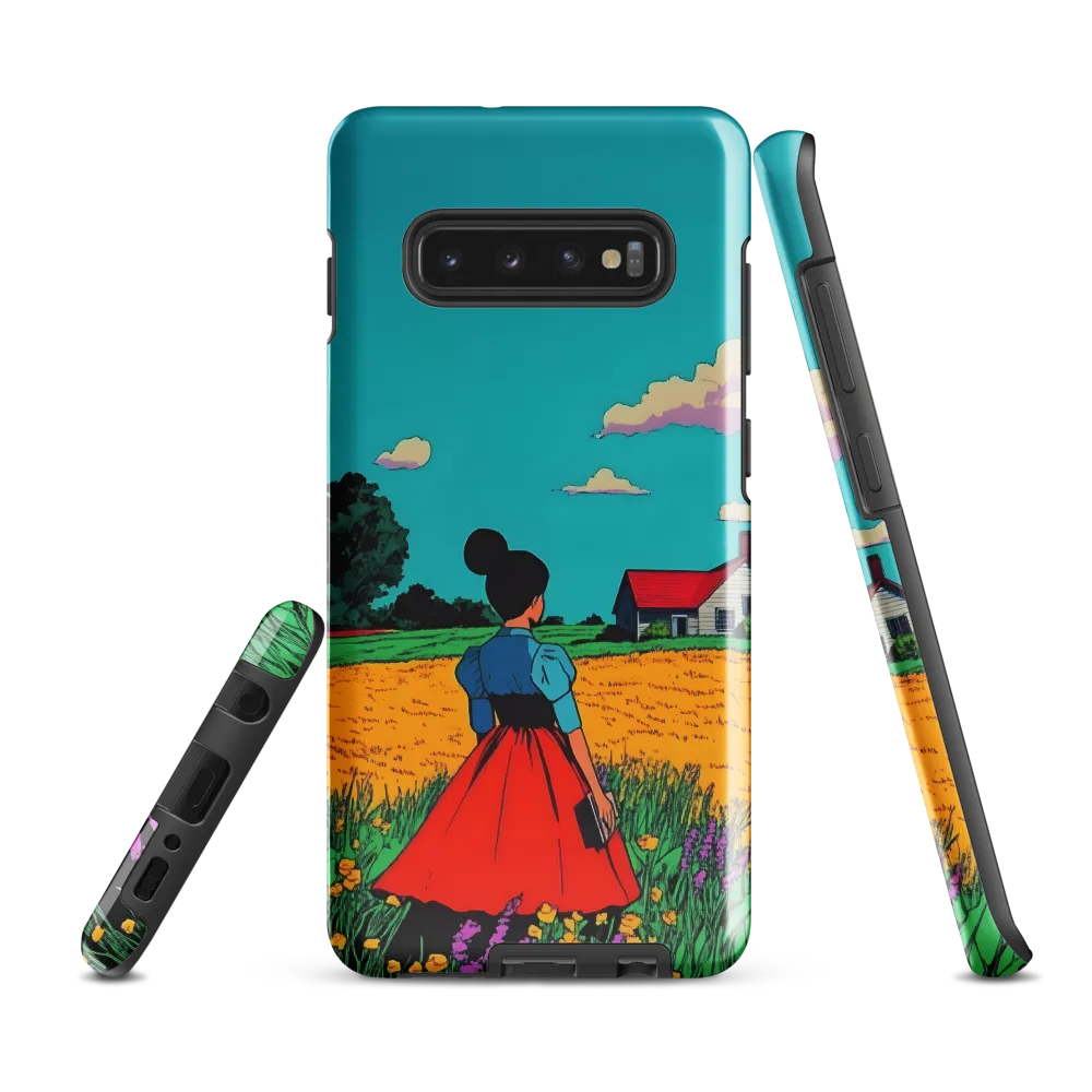 Whispers of a Sunlit Meadow | Phone Case |  S10 Plus | Tough Case | Glossy