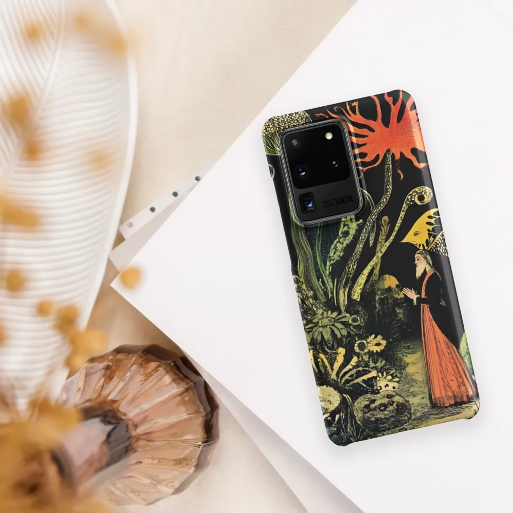 Enchanted Encounter in a Fantastical Garden | Phone Case |  S20 Ultra | Snap Case | Matte