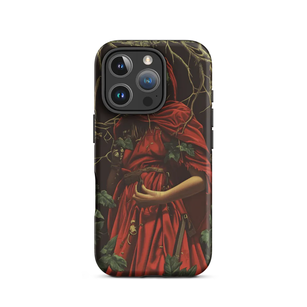 The Enigmatic Cloaked Traveler | Phone Case |  16 Pro | Tough Case | Matte