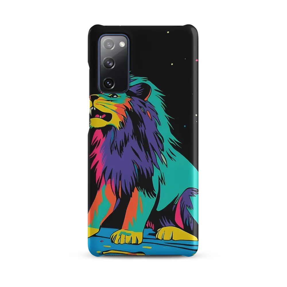 Roaring Colors: The Neon Lion