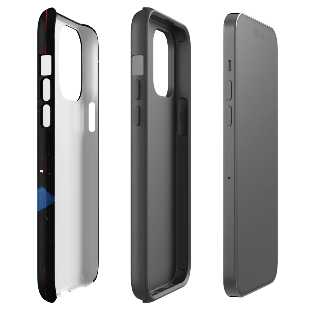 Blueprint of Depth | Phone Case |  14 Pro Max | Tough Case | Matte