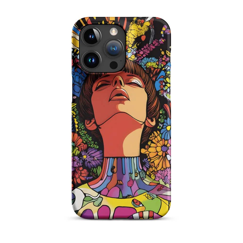 Vibrant Ecstasy: A Psychedelic Portrait