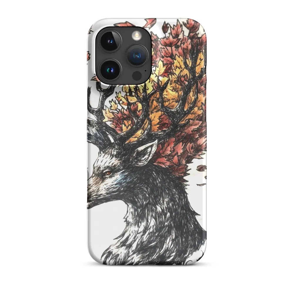 Stag of Autumn Leaves