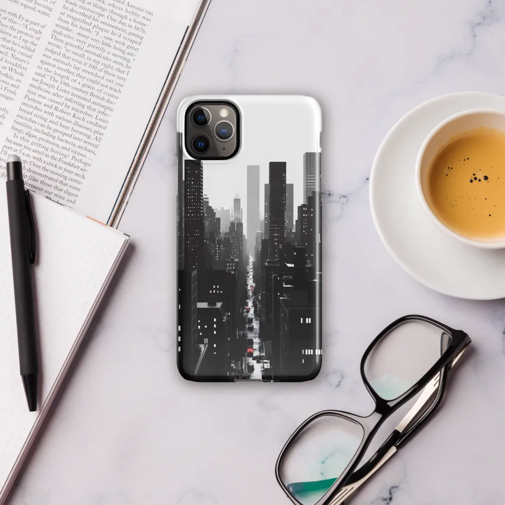 Urban Essence in Monochrome | Phone Case |  11 Pro Max | Snap Case | Glossy