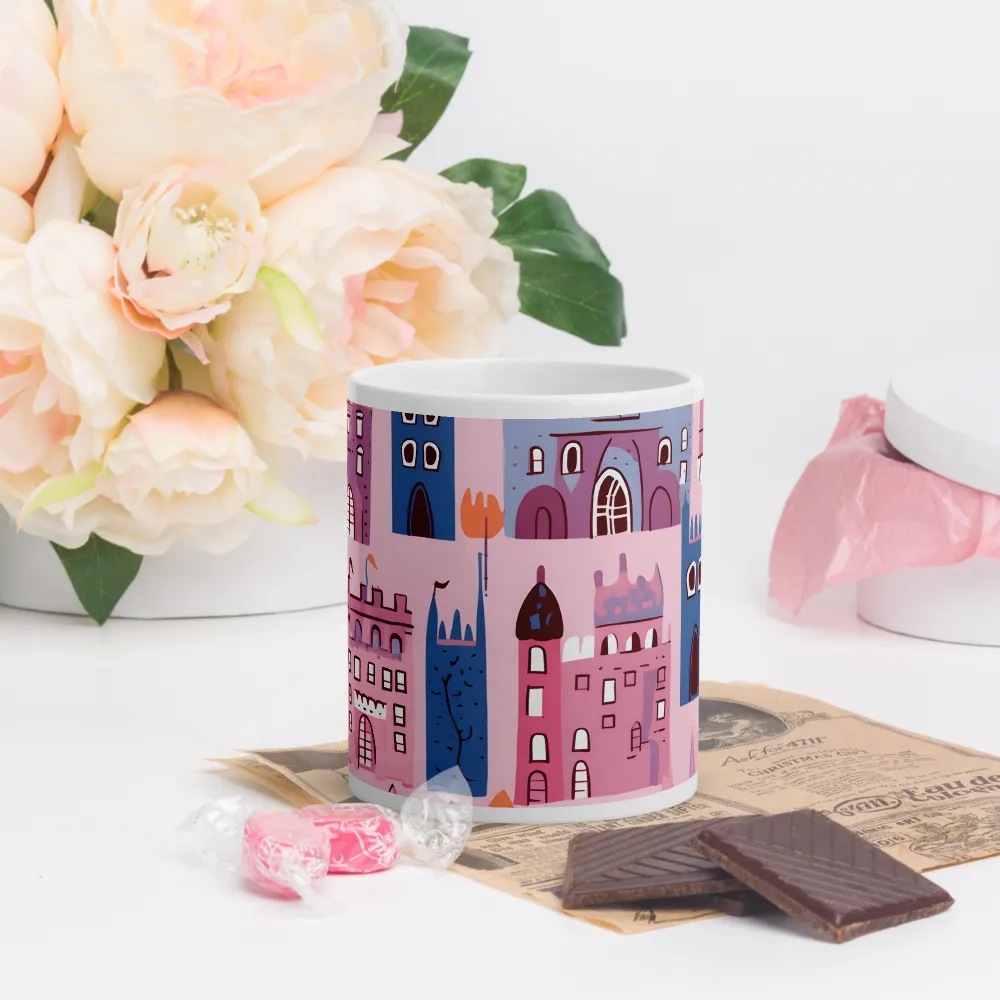 Whimsical Castles: A Playful Tapestry | Mugs | Multiple Sizes & Colors