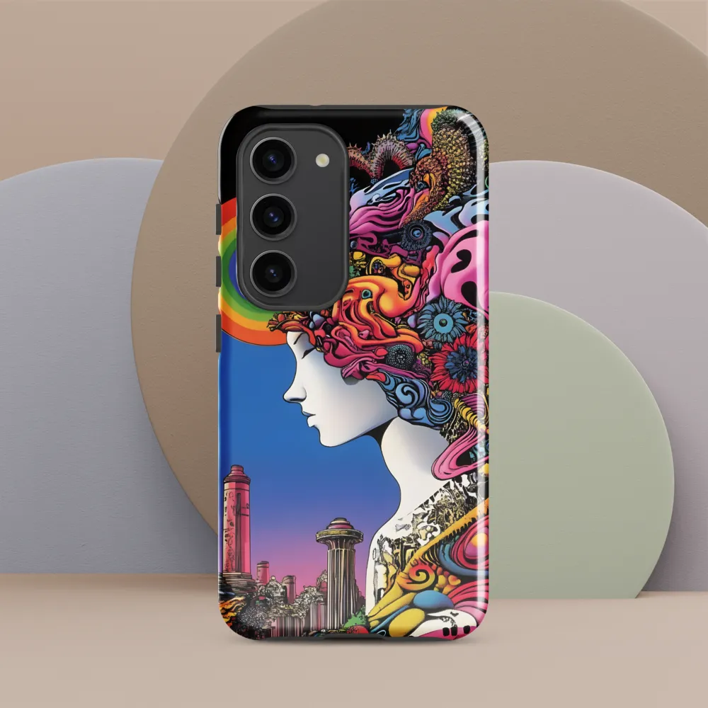 Whispers of the Psychedelic Dream | Phone Case |  S23 | Tough Case | Glossy