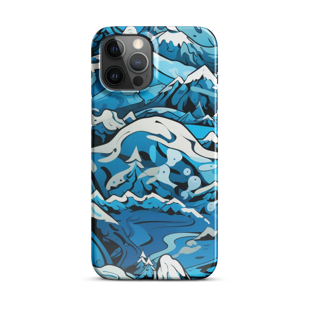 Frozen Harmony: A Blue Mountain Odyssey