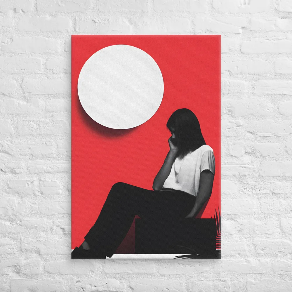 Contemplation in Red