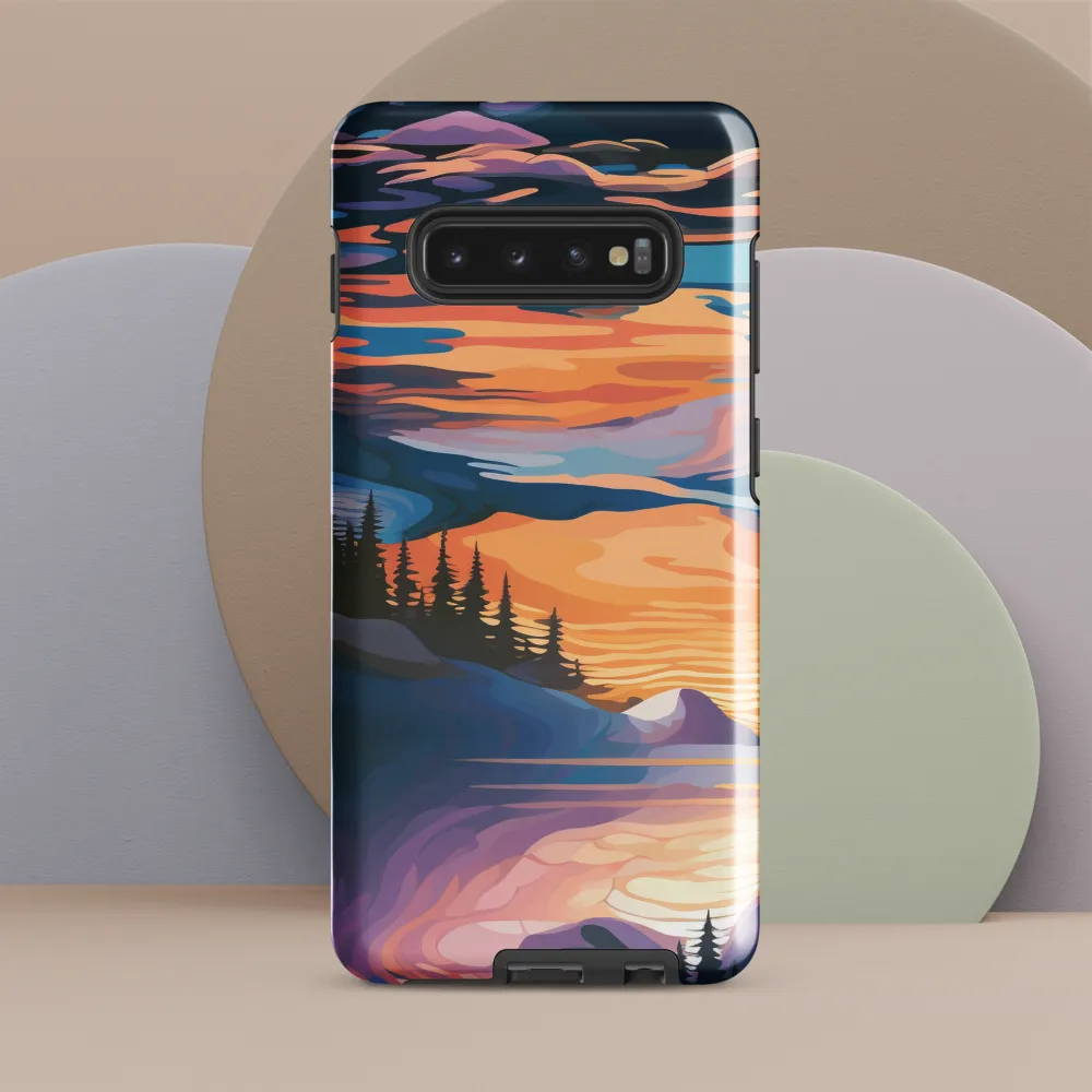 Reflections of Serenity | Phone Case |  S10 Plus | Tough Case | Glossy