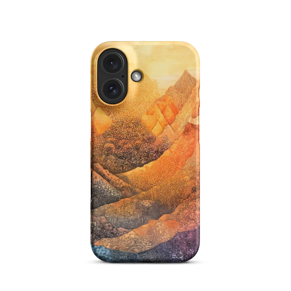 Serene Peaks of Color