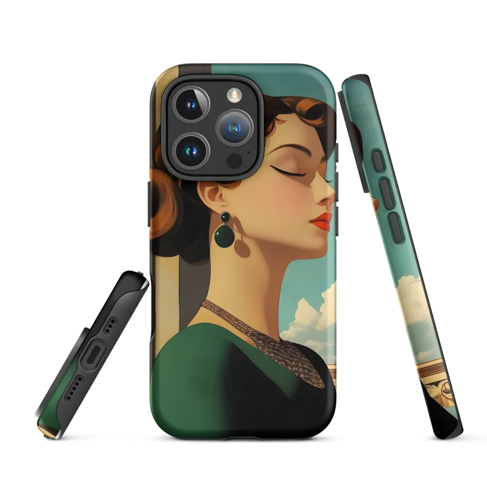 Elegance in Art Deco: A Portrait of Grace