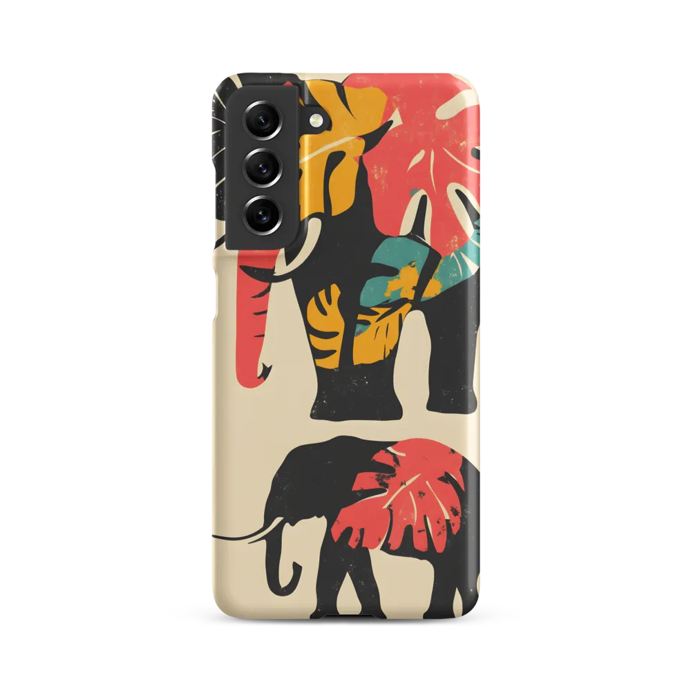 Tropical Elegance: The Elephant's Dance