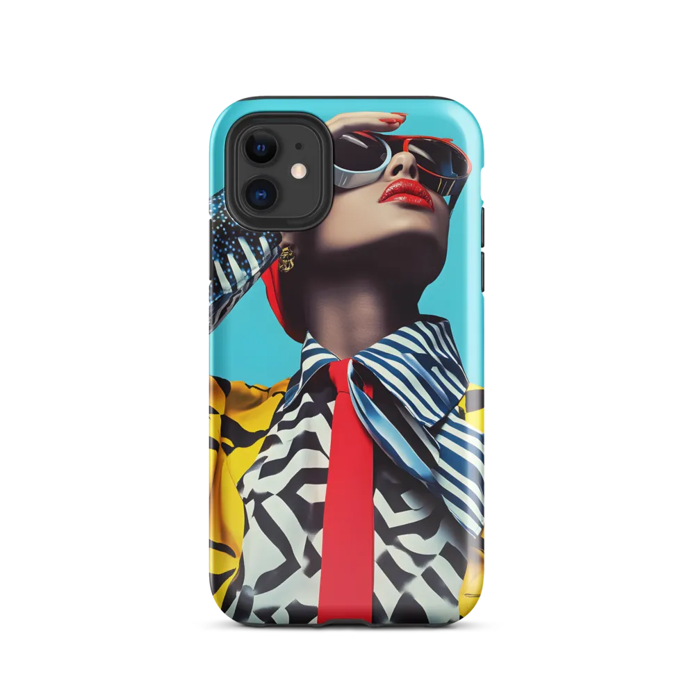Chic Confidence in Bold Patterns