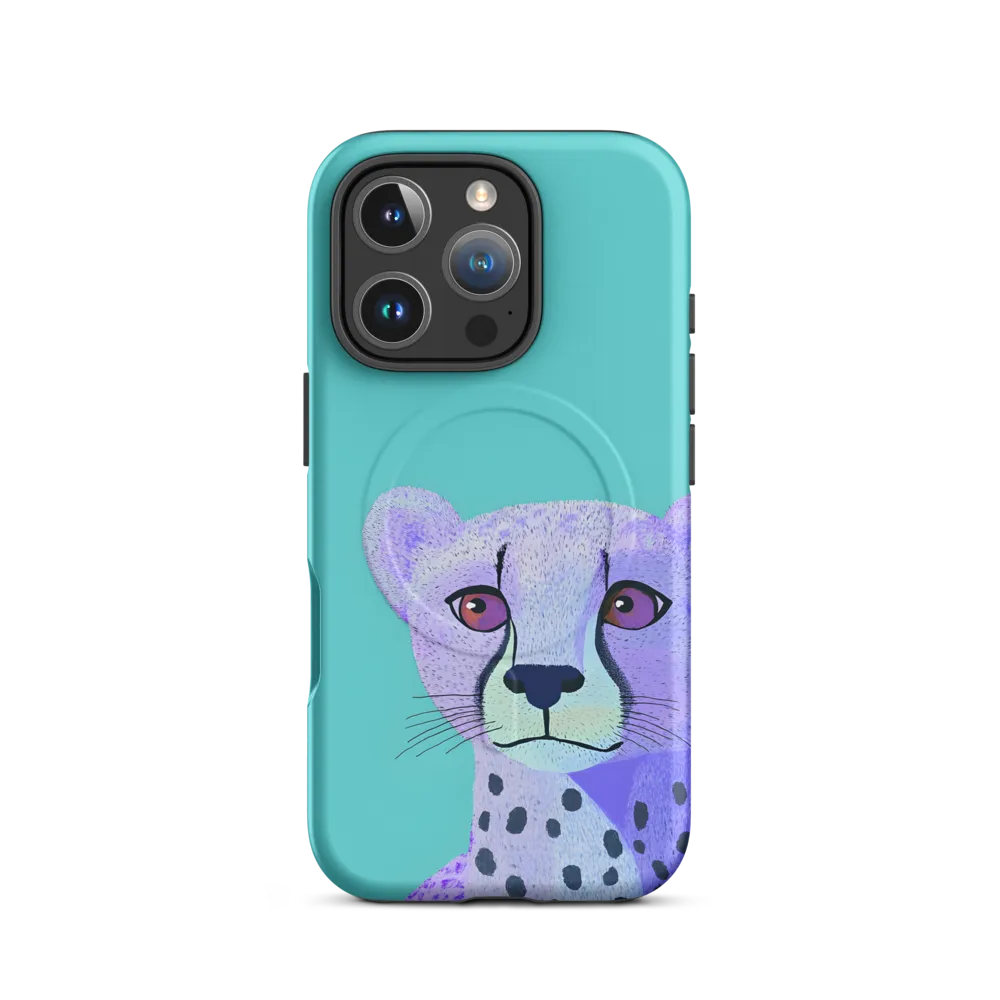 Curious Cheetah | Phone Case |  16 Pro | MagSafe® Tough Case | Matte