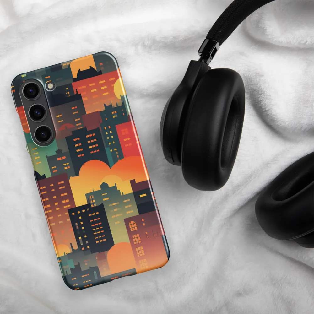Twilight in the Concrete Jungle | Phone Case |  S23 Plus | Snap Case | Glossy