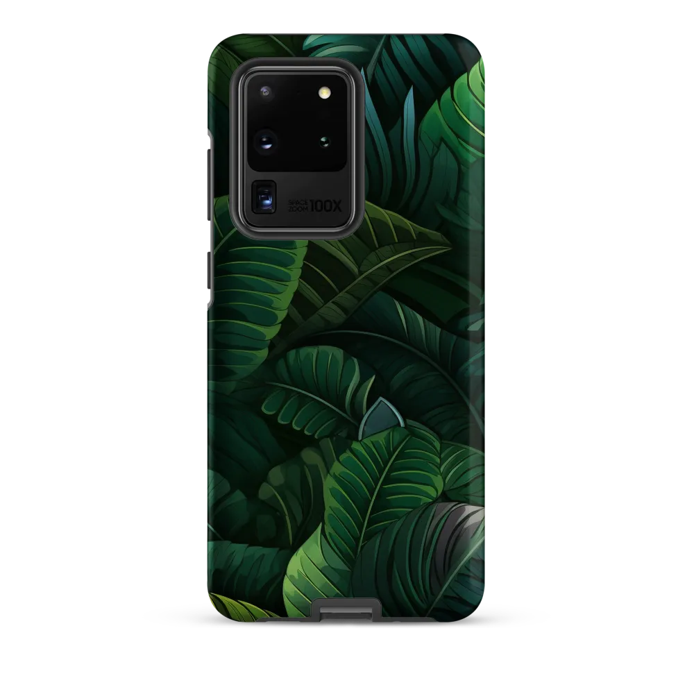 Lush Canopy: A Tropical Foliage Study