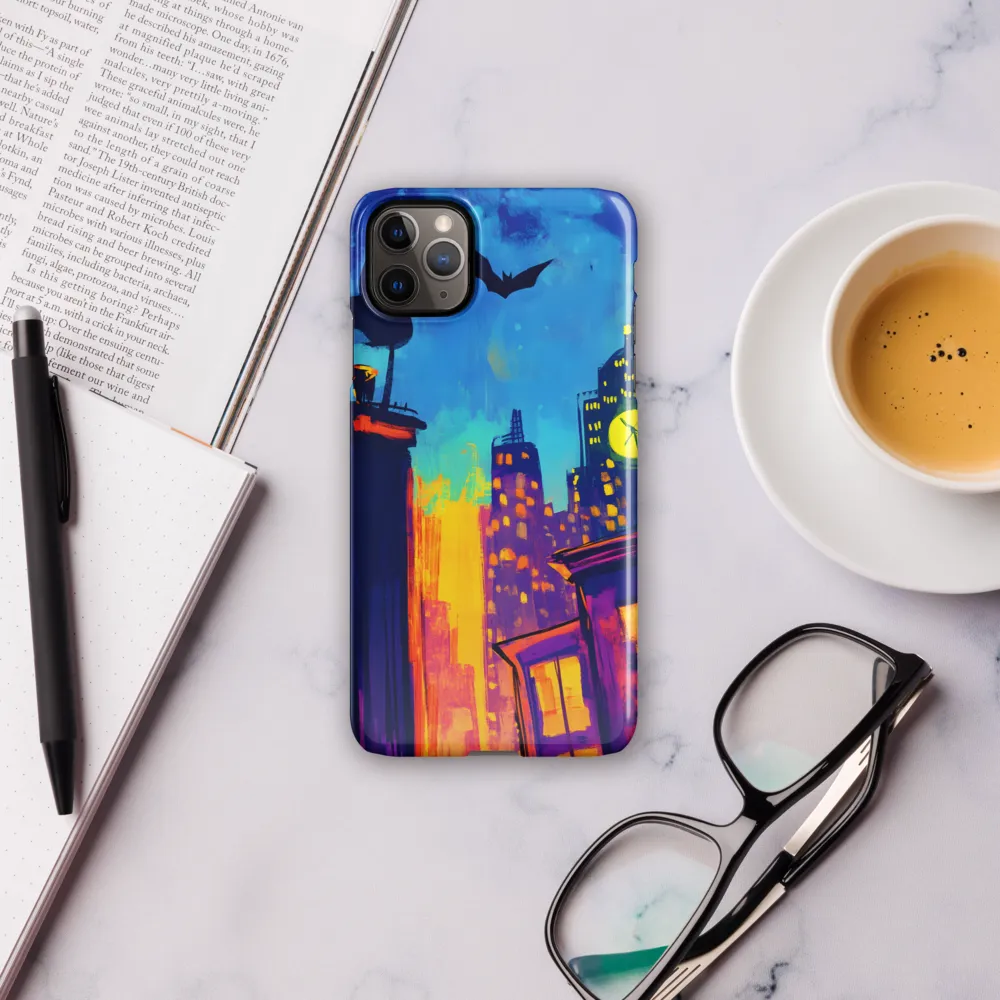 Urban Twilight: The Watchful Owl | Phone Case |  11 Pro Max | Snap Case | Glossy