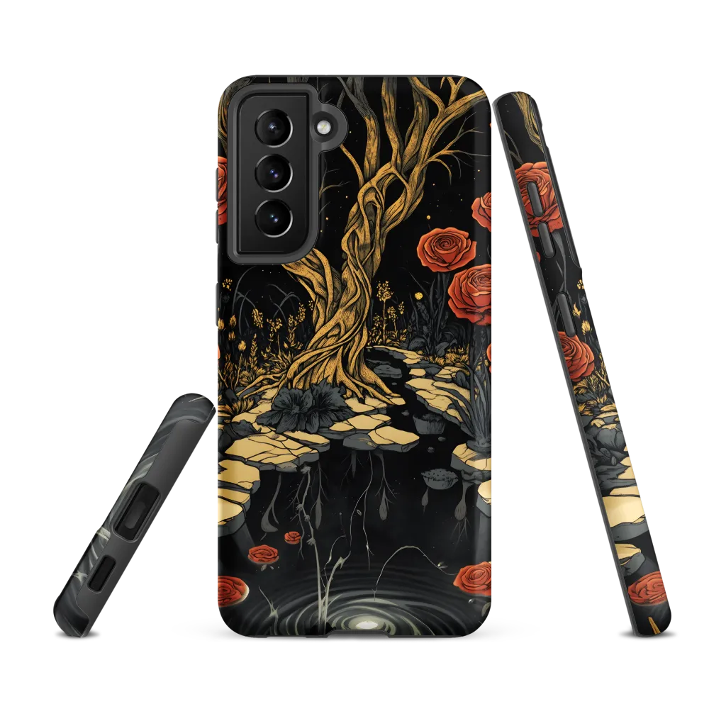 Whispers of the Enchanted Garden | Phone Case |  S21 FE | Tough Case | Matte