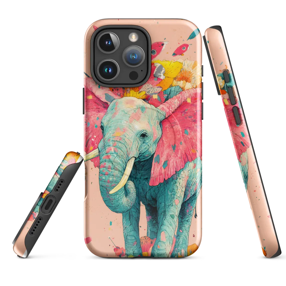 Whimsical Elegance: The Floral Elephant