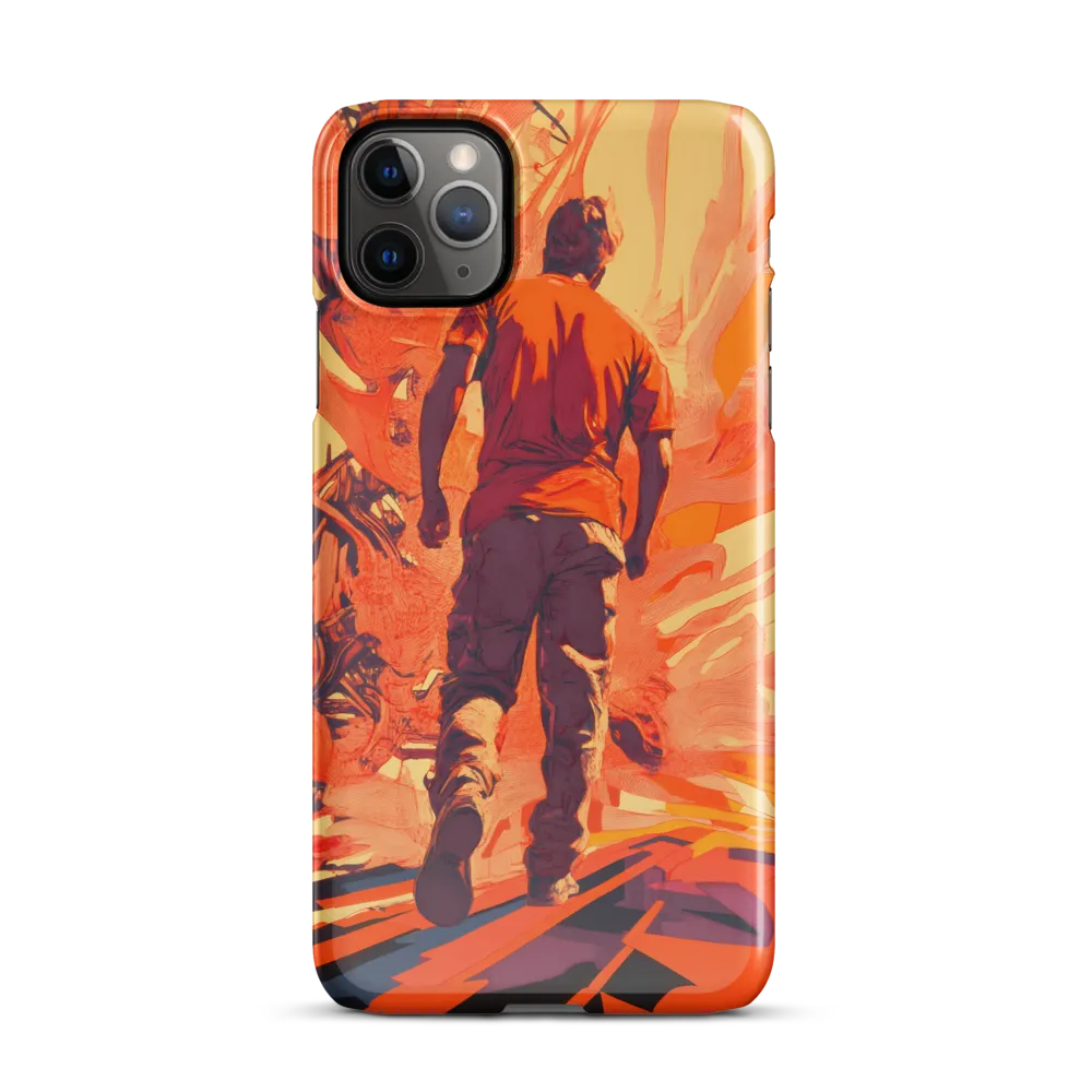 Into the Flames of Motion | Phone Case |  11 Pro Max | Snap Case | Glossy