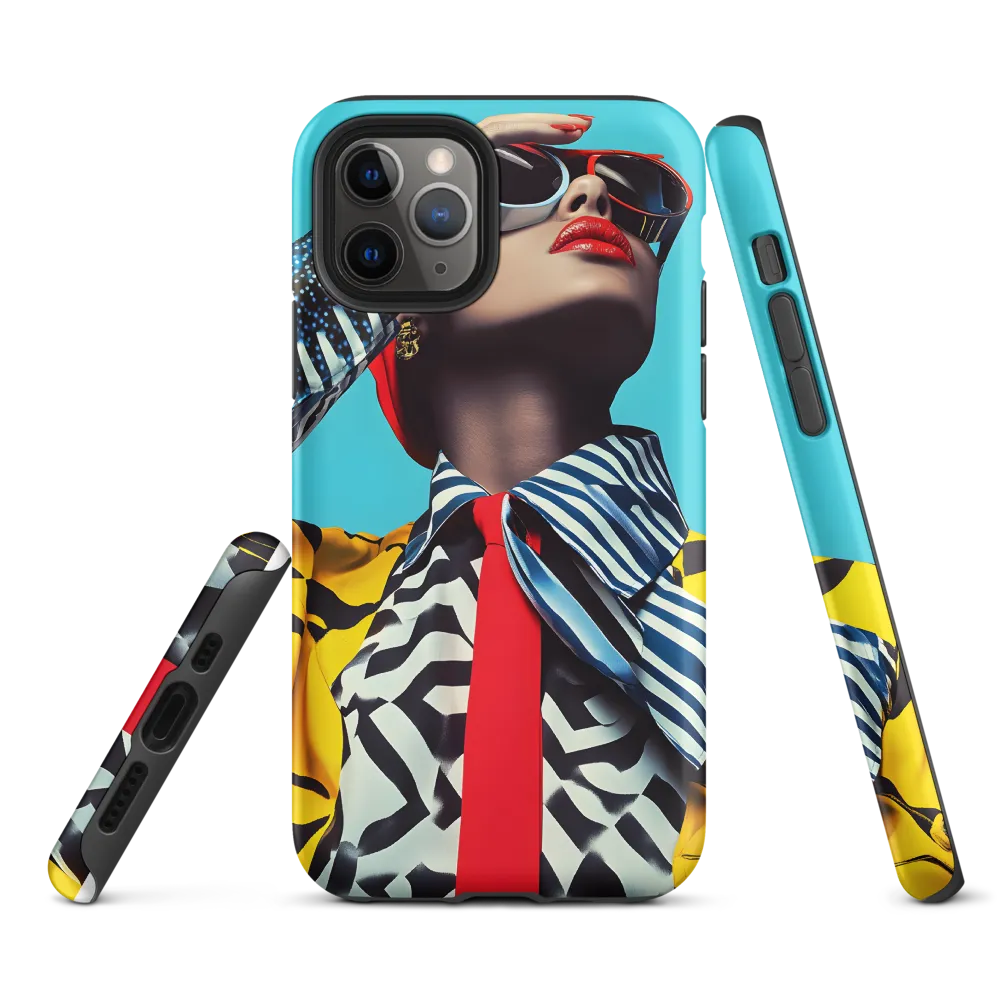 Chic Confidence in Bold Patterns