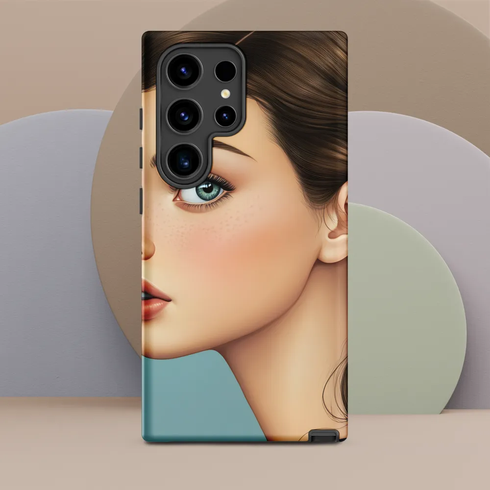Captivating Gaze: A Modern Portrait