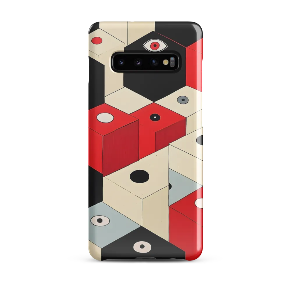 Dynamic Cubism | Phone Case |  S10 Plus | Snap Case | Glossy