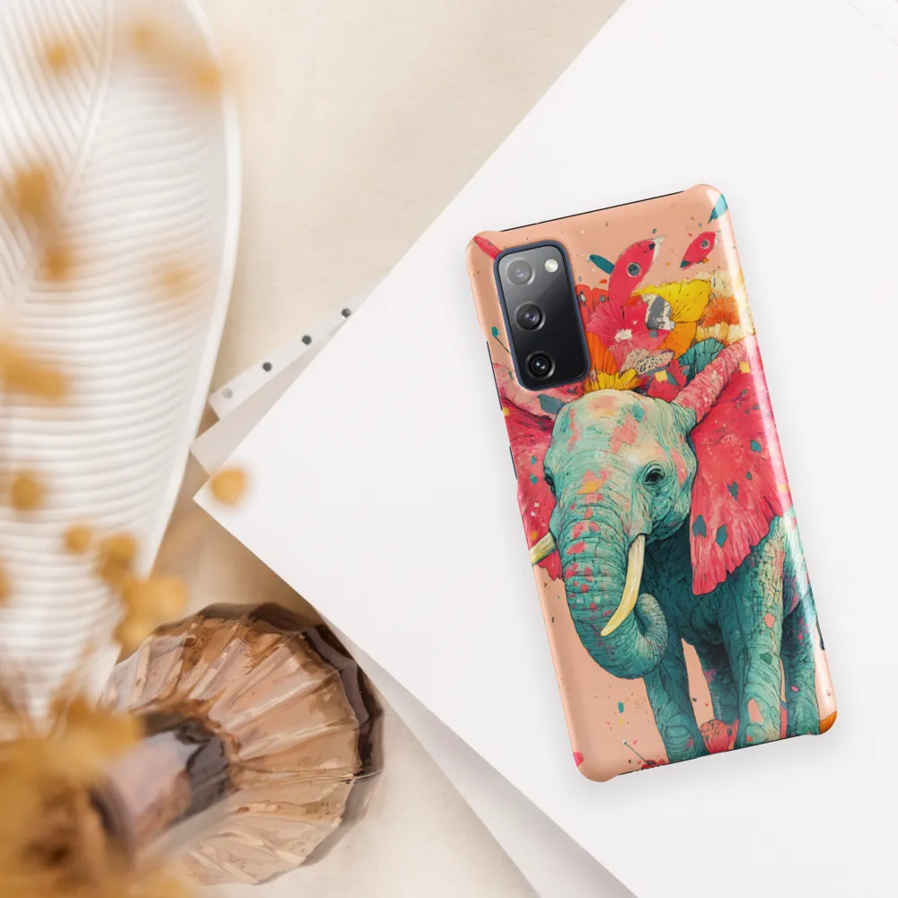 Whimsical Elegance: The Floral Elephant