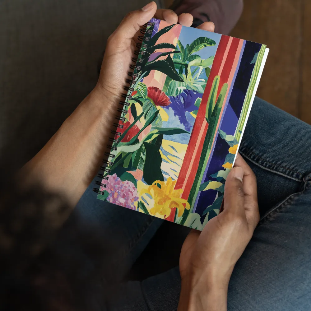 Lush Botanical Reverie | Spiral Notebook