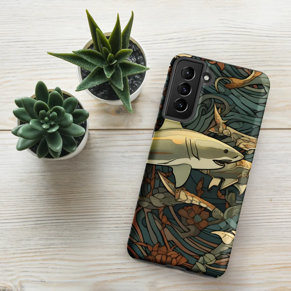 Dynamic Harmony of Sharks and Flora