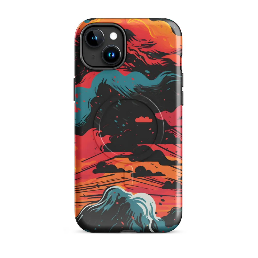 Ethereal Twilight: A Dramatic Landscape in Motion
