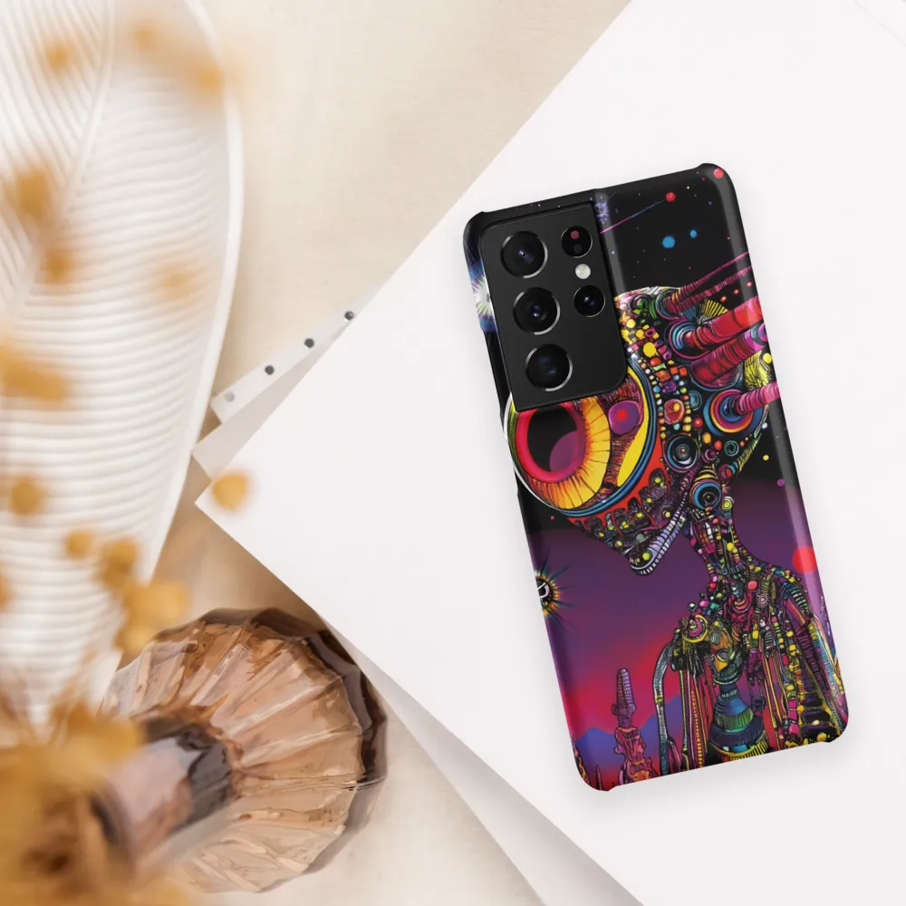 Cosmic Alien Odyssey | Phone Case |  S21 Ultra | Snap Case | Matte