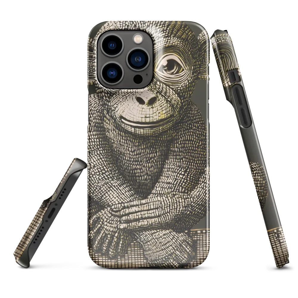 Intricate Primate Portrait
