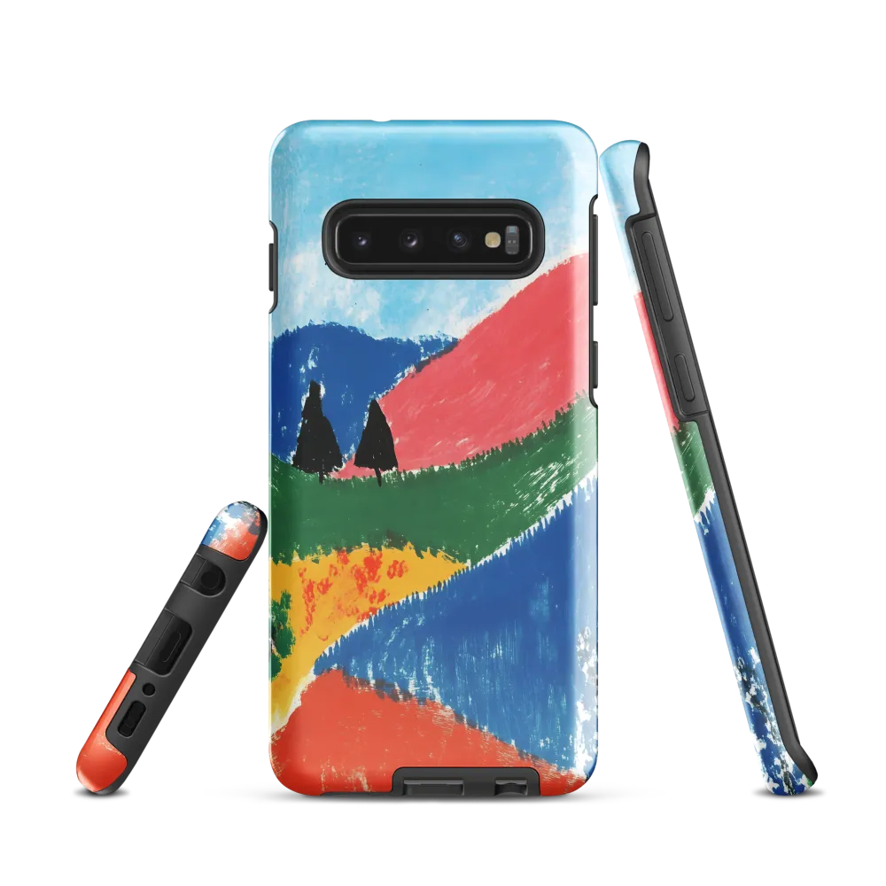 Harmonic Landscapes | Phone Case |  S10 | Tough Case | Glossy