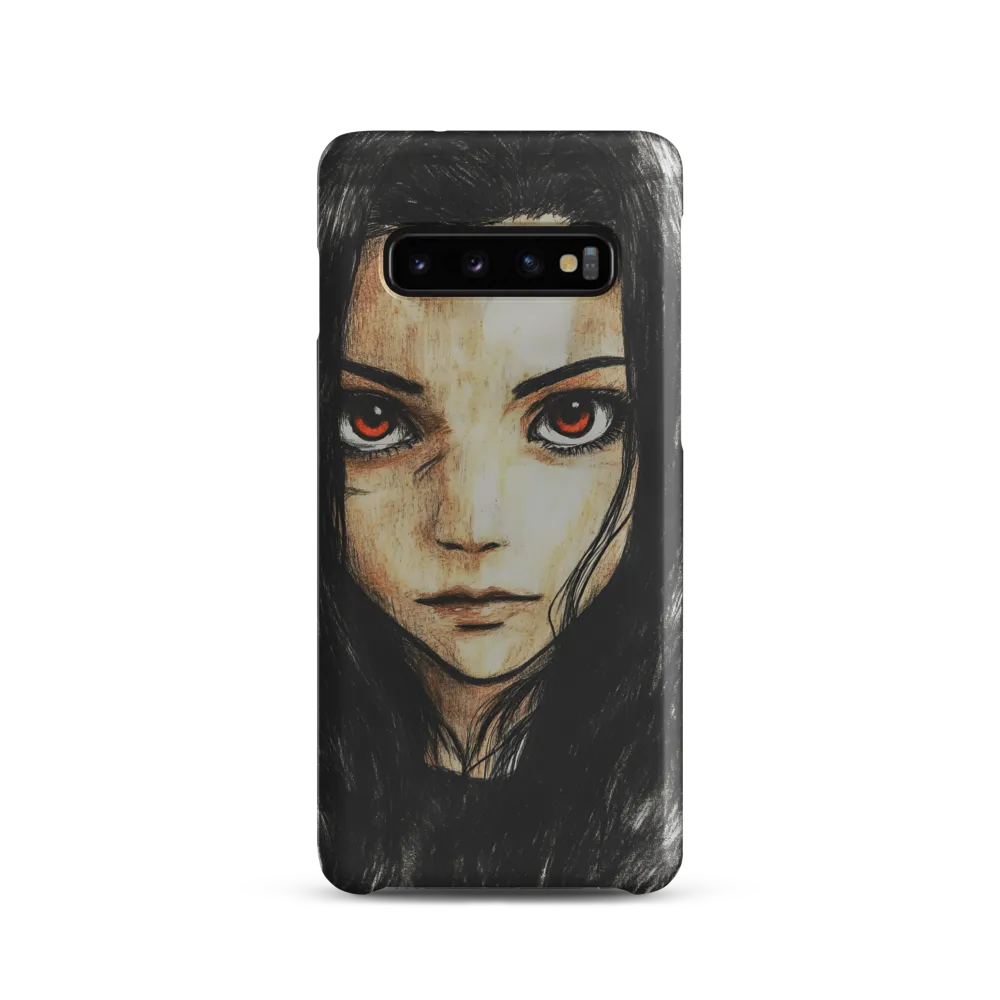 Eyes of Intensity | Phone Case |  S10 | Snap Case | Matte