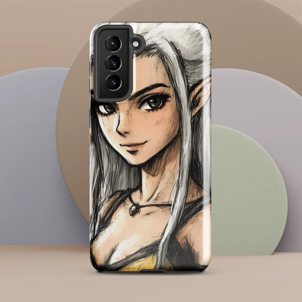 Ethereal Elegance: The Elf's Portrait