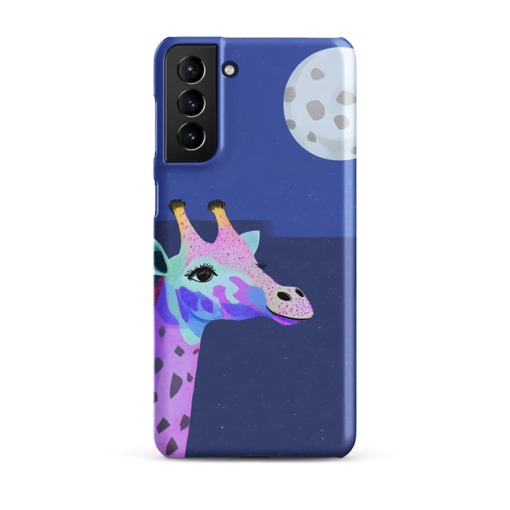 Whimsical Giraffe Under the Stars