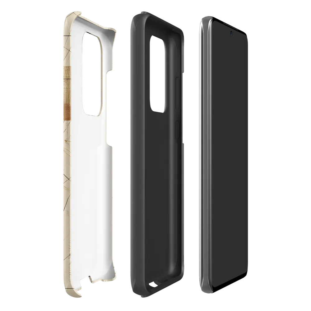 Elegance in Lines | Phone Case |  S20 Ultra | Tough Case | Matte