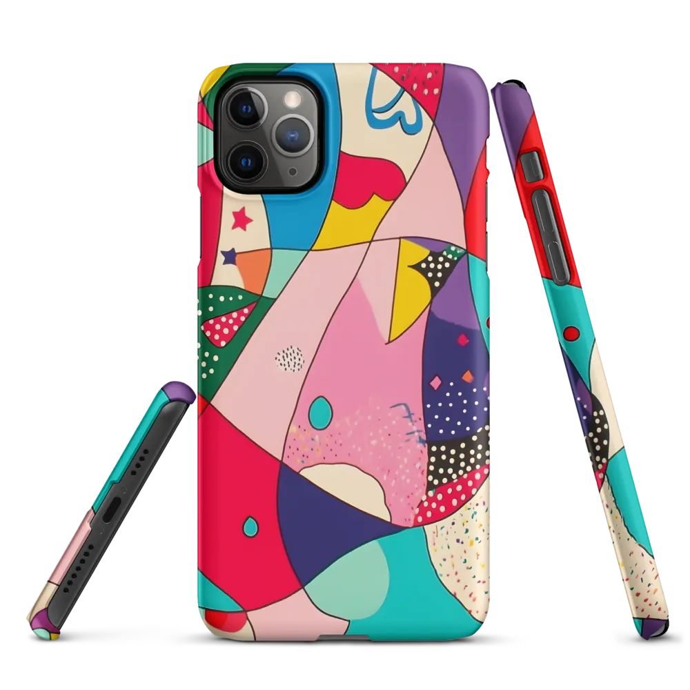 Playful Geometry in Color | Phone Case |  11 Pro Max | Snap Case | Matte