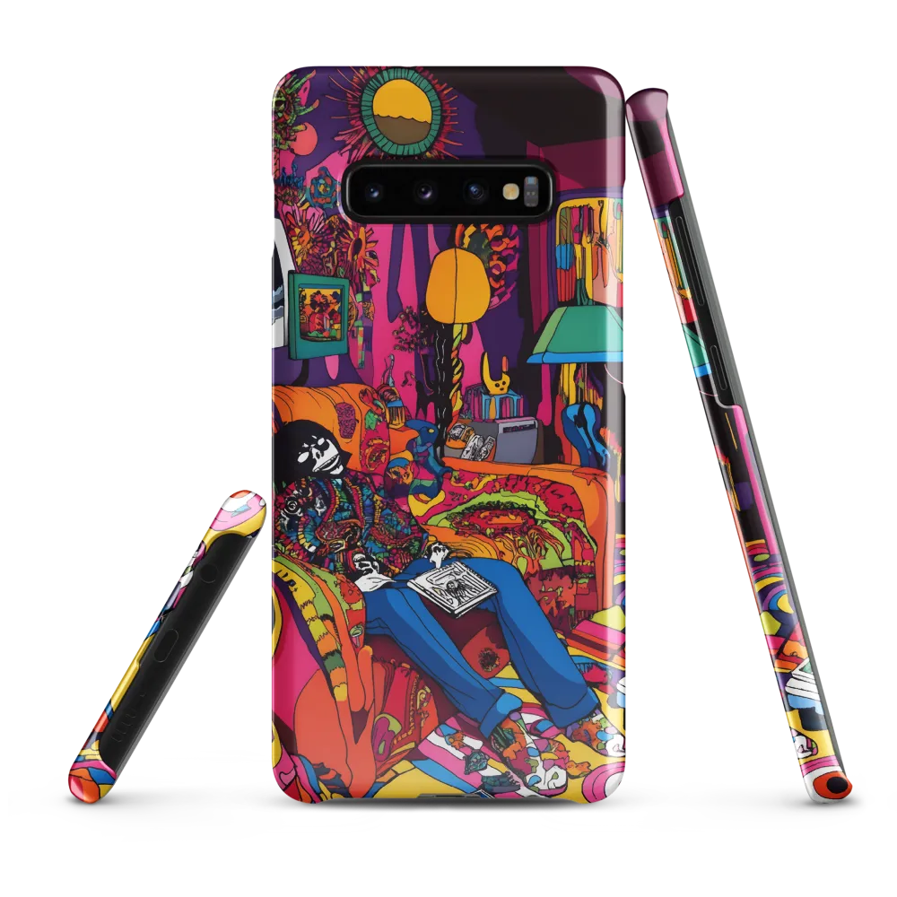 Psychedelic Reverie | Phone Case |  S10 Plus | Snap Case | Glossy