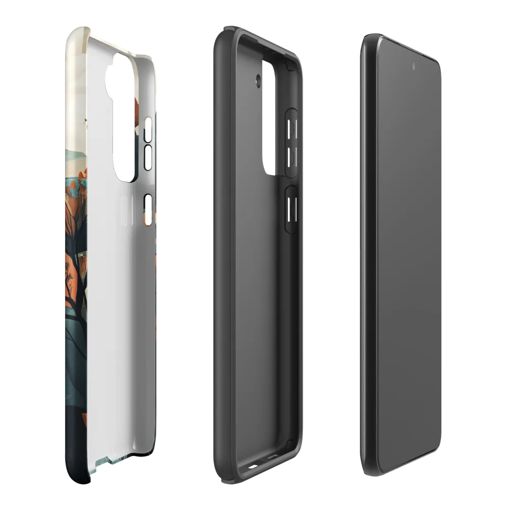 Whispers of Autumn: A Serene Journey | Phone Case |  S21 Plus | Tough Case | Matte