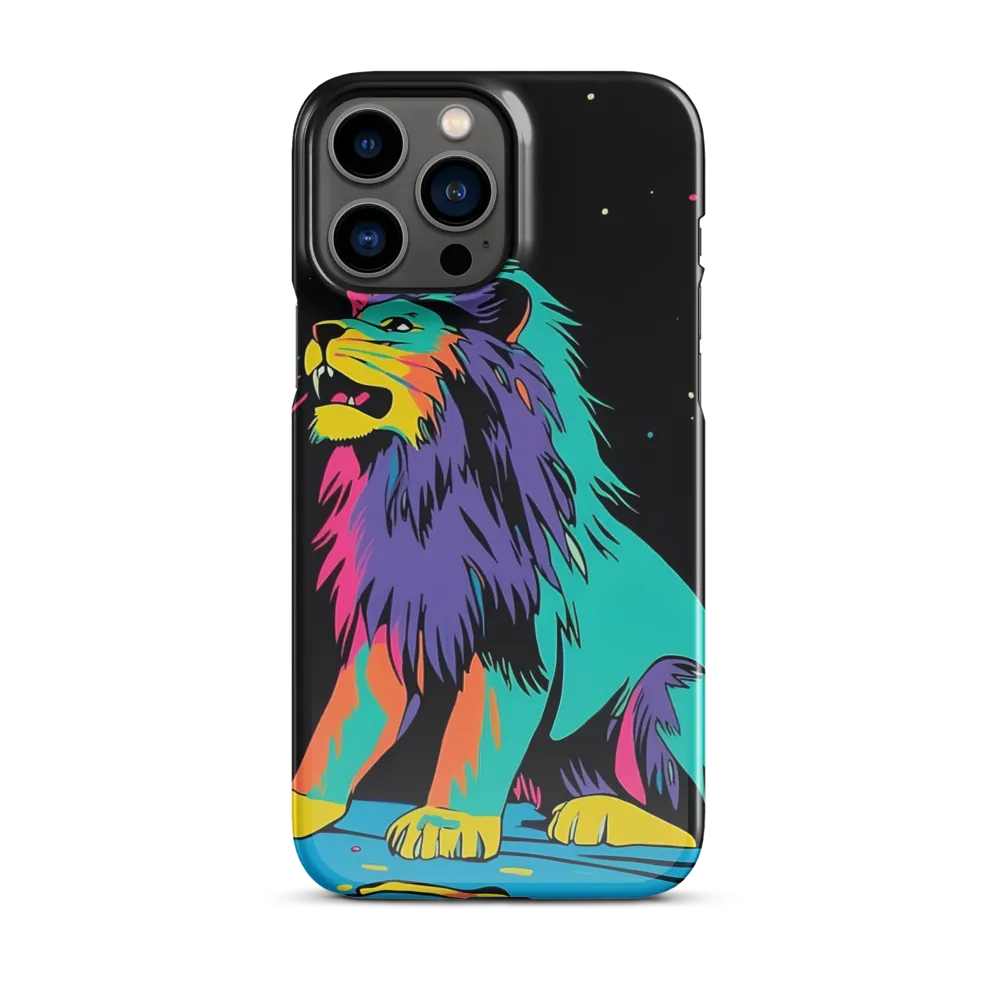 Roaring Colors: The Neon Lion
