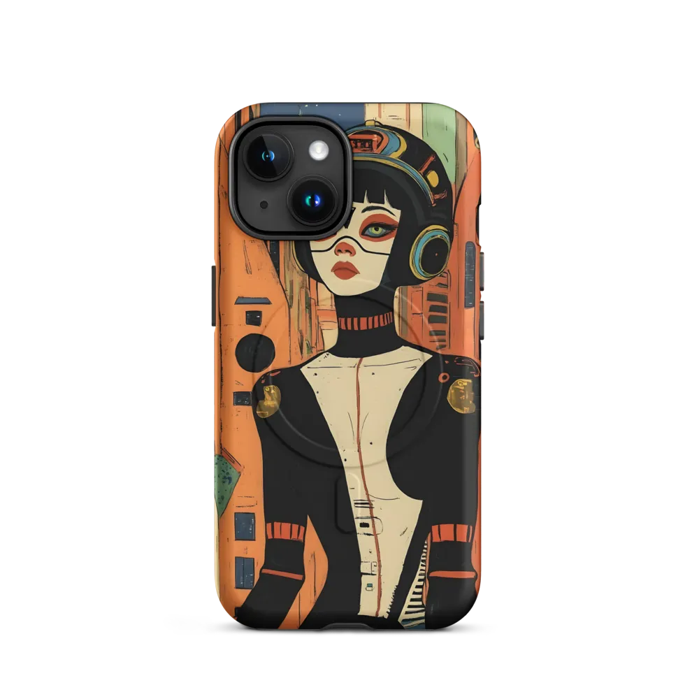 Futuristic Portrait of a Woman | Phone Case |  15 | MagSafe® Tough Case | Matte