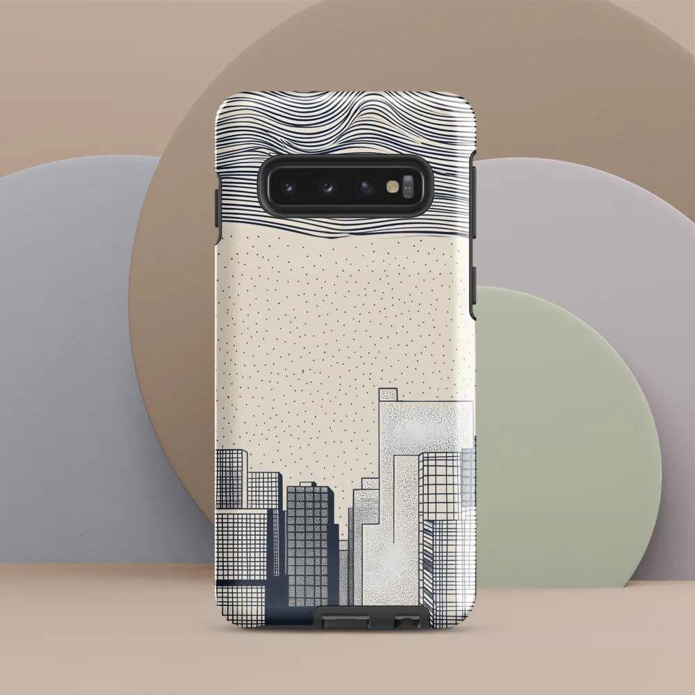 Urban Patterns: A Minimalist Skyline