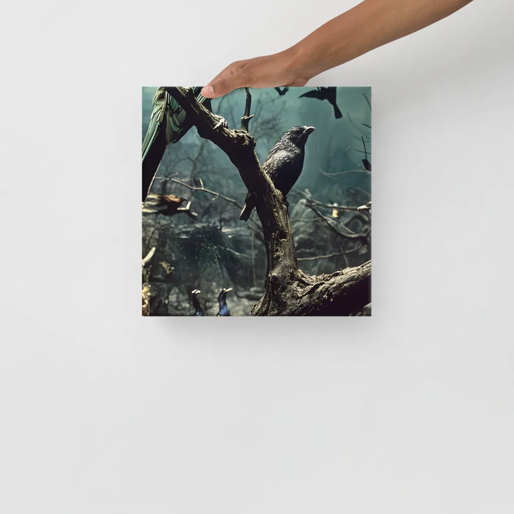 Whispers of the Avian Realm | Canvas | 12″×12″