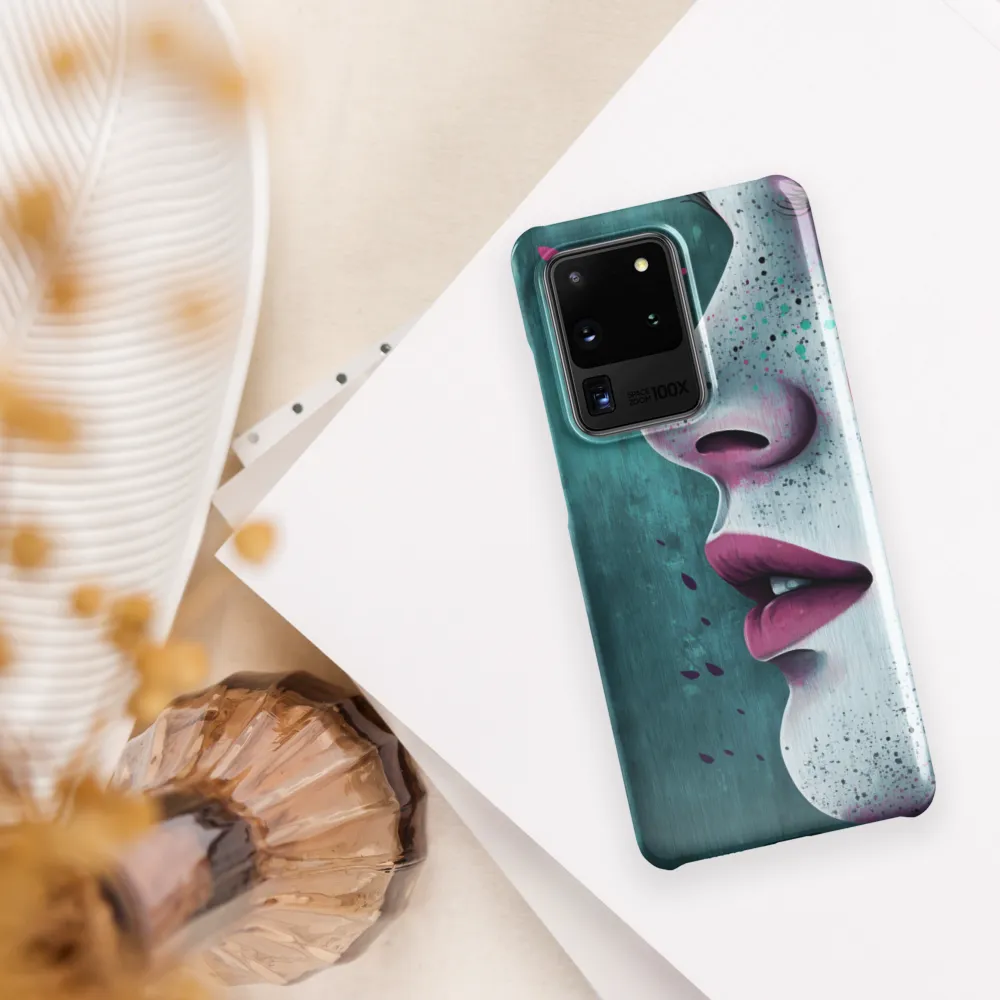 Modern Serenity in Profile | Phone Case |  S20 Ultra | Snap Case | Glossy