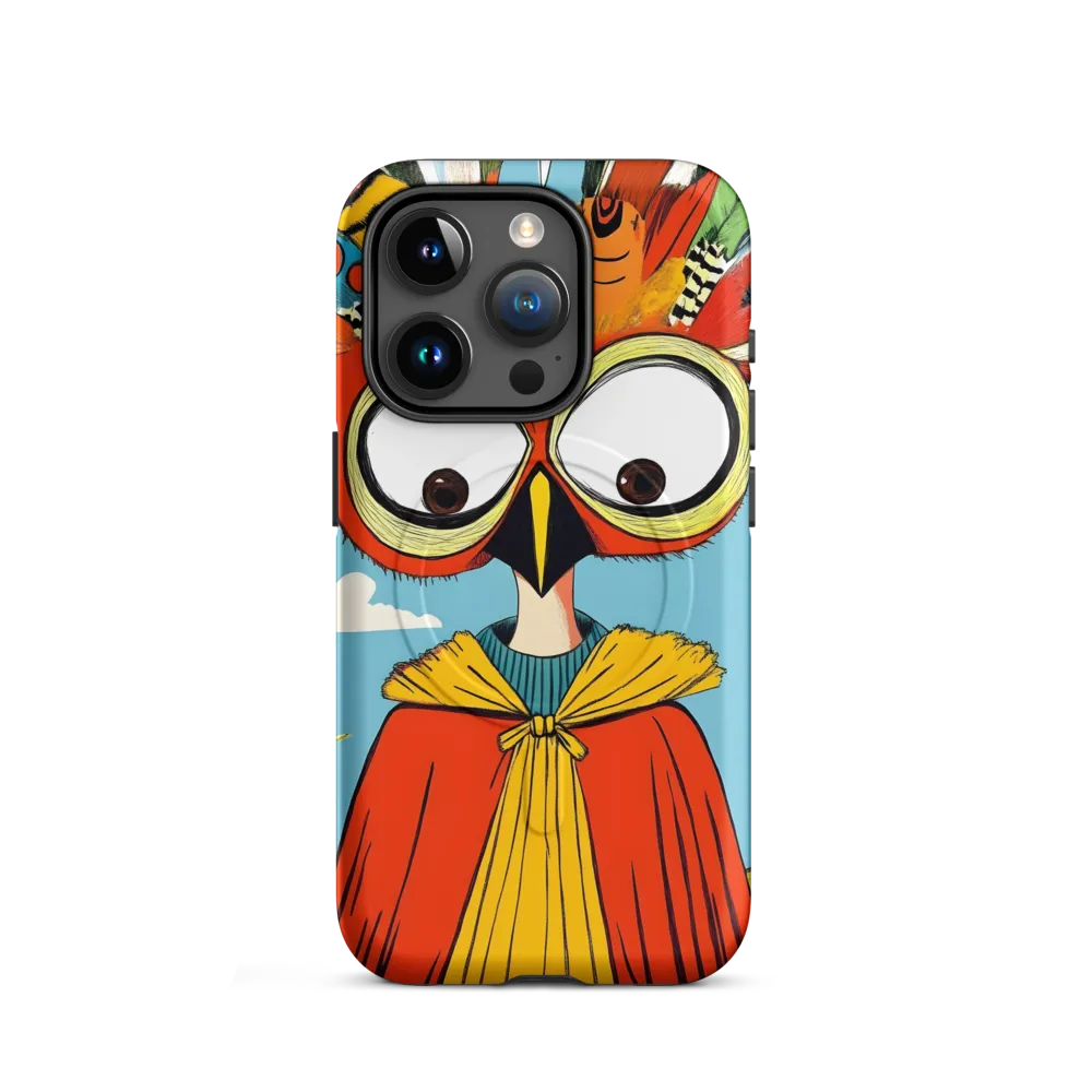 A Whimsical Encounter: The Owl-Human Fusion