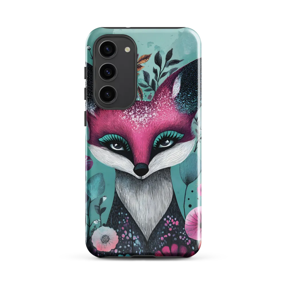 Whimsical Fox Among Blossoms